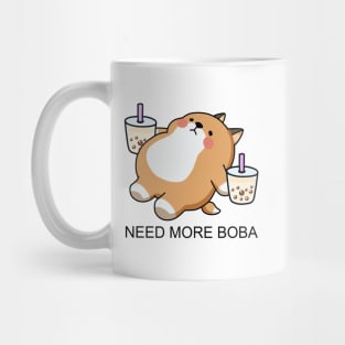 Lazy Shiba Needs More Boba! Mug